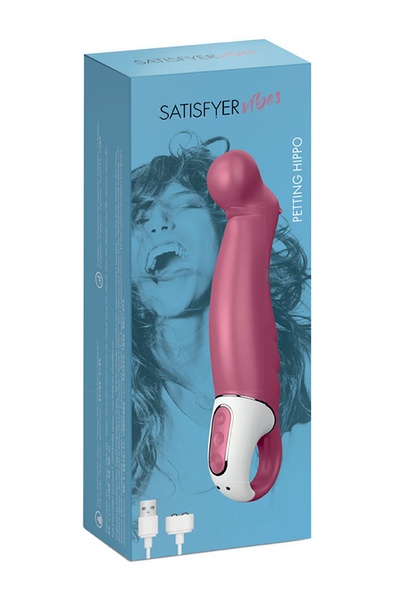 T360061 Вибратор SATISFYER VIBES PETTING HIPPO , T360061