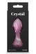 Стеклянная пробка NS Novelties CRYSTAL ROSE PINK , T280929