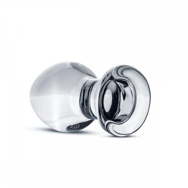 Пробка стекло прозрачная Gildo Glass Buttplug No. 26 , G60407