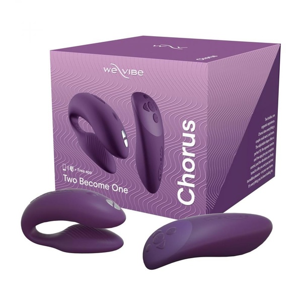 Вибромассажер для пар We-Vibe Chorus, Purple , W44012