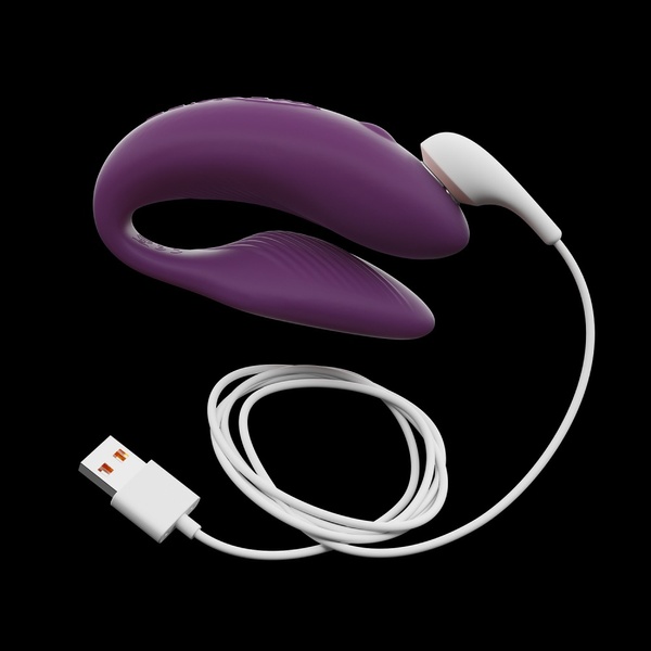 Вібромасажер для пар We-Vibe Chorus, Purple , W44012