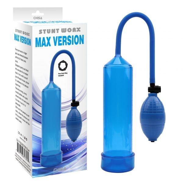 Помпа Max Version Penis Pump, Blue LMOCH65769 фото