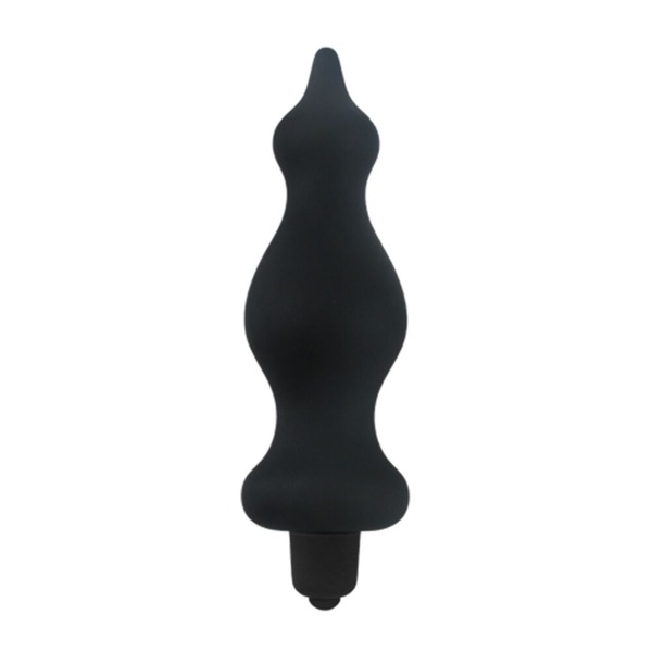 Анальная пробка с вибрацией Adrien Lastic Bullet Amuse Black, макс. диаметр 3,9см Черный AD20309 AD20309 фото