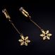 Украшения для клитора и половых губ non-pierced clitoral jewelry dangle with snowflake UPKO , U63326