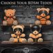 Игрушка плюшевый медведь ROPE Teddy Bear Plush, 22x16x12см SO9816 SO9816 фото 5