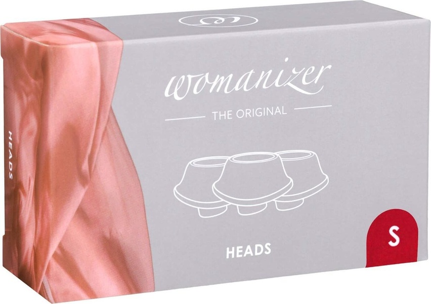 Змінні насадки на Womanizer Premium та Classic, червоний, розмір S, W92168