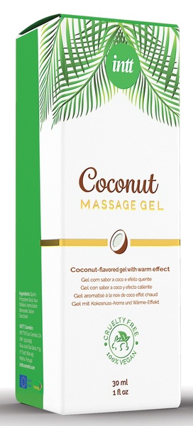 Масажний гель для інтимних зон Intt Coconut Vegan (30 мл) , SO5973 SO5973 фото