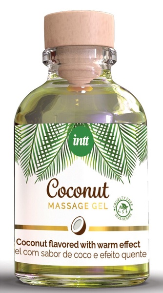 Масажний гель для інтимних зон Intt Coconut Vegan (30 мл) , SO5973 SO5973 фото