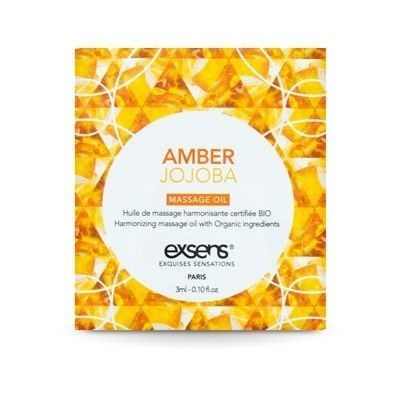 Пробник масажної олії EXSENS Amber Jojoba 3мл , SO2384 SO2384 фото