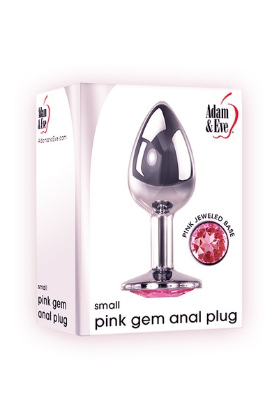 Анальная пробка,маленькая A&E PINK GEM ANAL PLUG SMALL , T840424