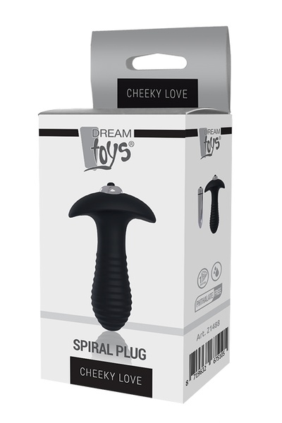 Анальная пробка CHEEKY LOVE SINGLE SPEED SPIRAL PLUG , DT21488