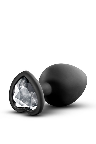 Анальна пробка з каменем BlushTEMPTASIA BLING PLUG MEDIUM BLACK, T331051