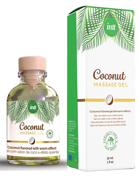 Массажный гель для интимных зон Intt Coconut Vegan (30 мл) SO5973 SO5973 фото