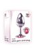 Анальна пробка, мала A&E PINK GEM ANAL PLUG SMALL , T840424