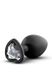 Анальная пробка с камнем BlushTEMPTASIA BLING PLUG MEDIUM BLACK , T331051