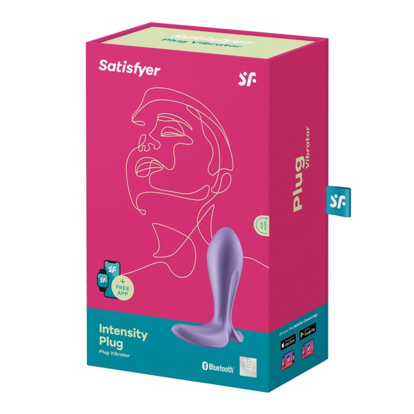 Анальная смарт-пробка с вибрацией Satisfyer Intensity Plug Purple SO8626 SO8626 фото