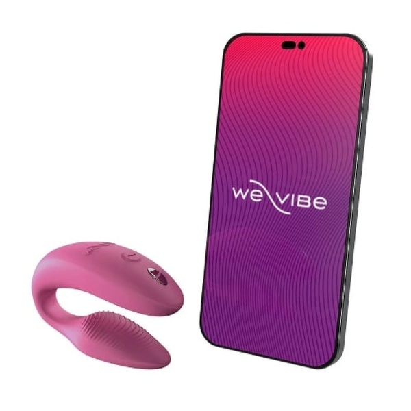 Інноваційний смарт вібратор We Vibe Sync 2 Rose для пари, рожевий, W44112