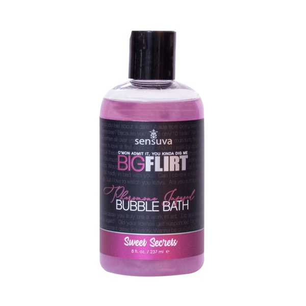 Піна для ванни Sensuva — Big Flirt Pheromone Bubble Bath — Sweet Secrets (237 мл) , SO7849 SO7849 фото