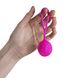 Вагинальные шарики Adrien Lastic Geisha Lastic Balls Mía Magenta (L), диаметр 4 см, масса 42 г Пурпурно-красный AD40551 AD40551 фото 4