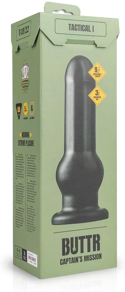 Велика анальна пробка BUTTR Tactical I Dildo , 810408