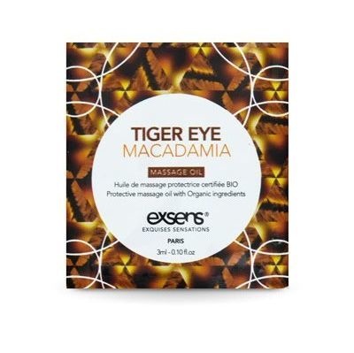 Пробник масажної олії EXSENS Tiger Eye Macadamia 3мл , SO2385 SO2385 фото