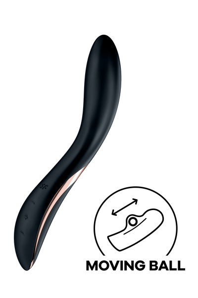 Инновационный вибратор для точки SATISFYER RRROLLING EXPLOSION BLACK , T360403