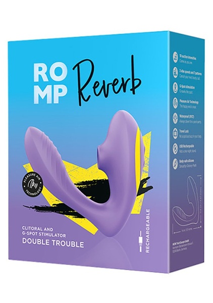 Вібратор подвійної стимуляції ROMP REVERB, ROM1984