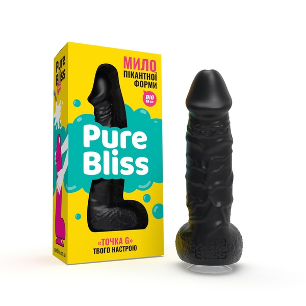 Мыло пикантной формы Pure Bliss BIG (Black) , PB207402