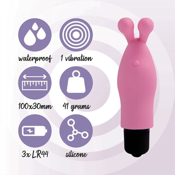 Вібратор на палець FeelzToys Magic Finger Vibrator Pink , SO4434 SO4434 фото