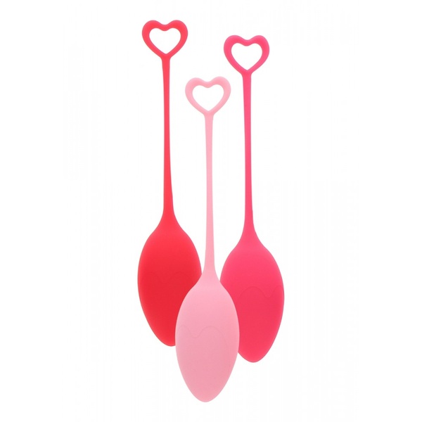 Набор вагинальных шариков Mae B Pelvic Floor Exercise Kegel Balls - Red , MB10955