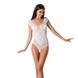 Бодістокінг Passion BS064 One Size, White, боді, закрите плече, відкритий доступ Білий, PBS064W PBS064W фото 1