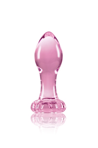 Скляна пробка NS Novelties CRYSTAL FLOWER PINK, T280923