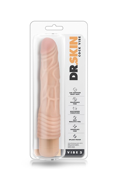 Вібратор Mr. SKIN COCK VIBE 2 , T330464