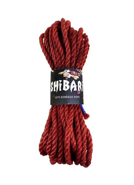 Джутовая веревка для Шибари Feral Feelings Shibari Rope, 8 м красная SO4005 SO4005 фото