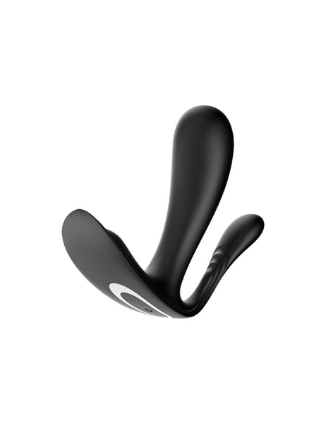 Двойной смарт-вибратор в трусики Satisfyer Top Secret+ Black SO6134 SO6134 фото