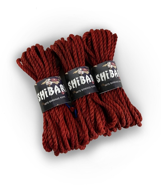 Джутовая веревка для Шибари Feral Feelings Shibari Rope, 8 м красная SO4005 SO4005 фото