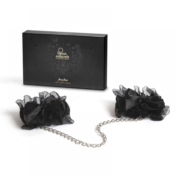 Наручники Bijoux Indiscrets - Frou Frou Organza handcuffs, подарункова упковка, BJ0081