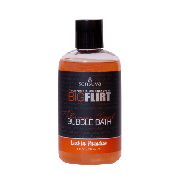 Пена для ванны Sensuva — Big Flirt Pheromone Bubble Bath — Lust in Paradise (237 мл) SO7851 SO7851 фото