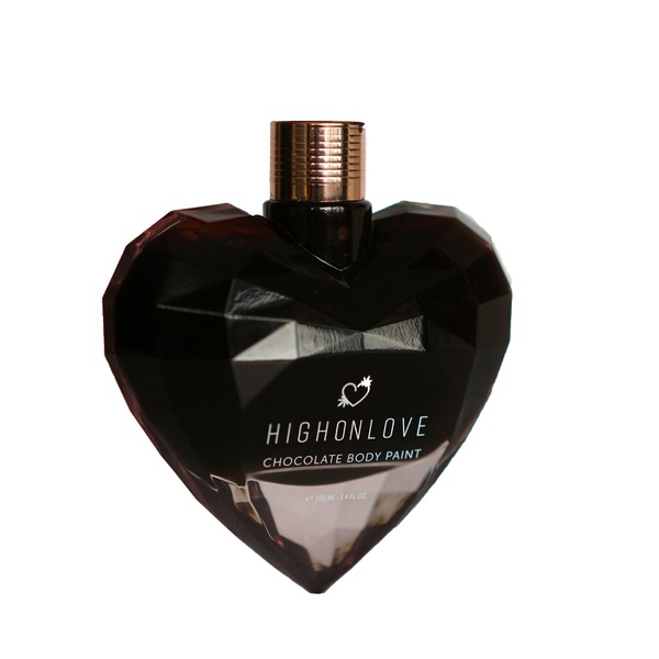 Премиум краска для тела HighOnLove Chocolate Body Paint (100 мл) с какао, кофеином, маслом каннабиса SO3051 SO3051 фото