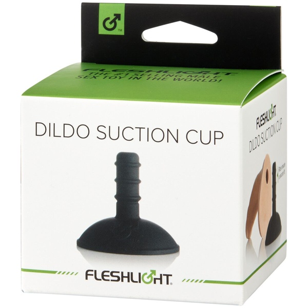 Силіконова присоска для фалоімітаторів Fleshlight Silicone Dildo Suction Cup Чорний, SO5518 SO5518 фото