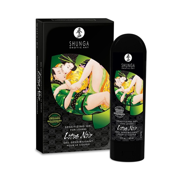 Возбуждающий гель для пар Shunga LOTUS NOIR (60 мл) с витамином Е и растительным глицерином SO2526 SO2526 фото