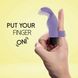 Вибратор на палец FeelzToys Magic Finger Vibrator Purple SO4435 SO4435 фото 3