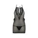 Сорочка прозора приталена Passion ERZA CHEMISE XXL/XXXL, black, трусики , PS26006 PS26006 фото 3