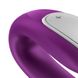 Вибратор для пар с фирменным пультом управления Satisfyer DOUBLE FUN VIOLET , T360148