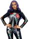 Комбинезон скелет с цветочным принтом Leg Avenue Floral skeleton catsuit S , LA87066S