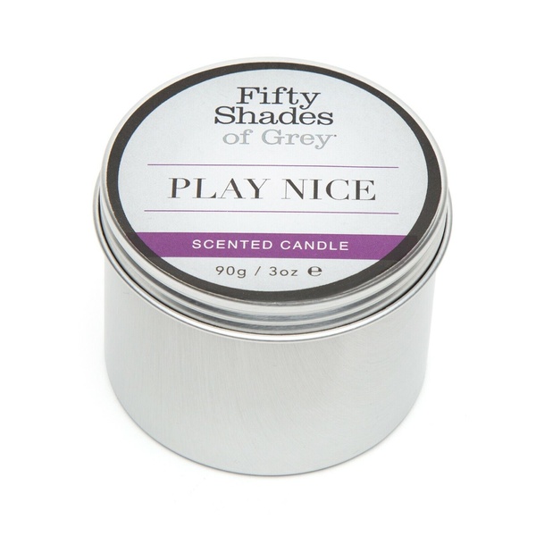 Ароматична свічка Fifty Shades of Gray Nice Vanilla Candle з ароматом ванілі, 90 г , FS80173