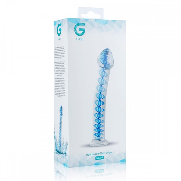 Фалоиммитатор стекло Glass Dildo No.04 , G60261