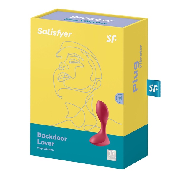 Анальна вібропробка Satisfyer Backdoor Lover Red , SO5439 SO5439 фото