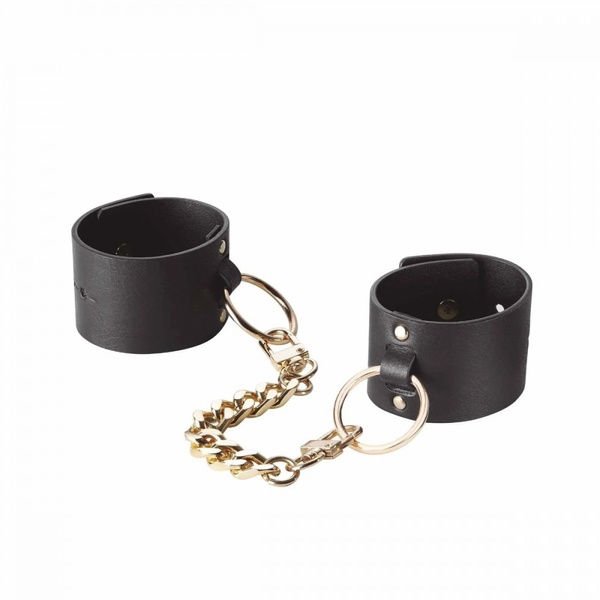 Наручники Bijoux Indiscrets MAZE - Wide Cuffs Black , BJ0246