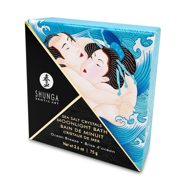 Сіль для ванни Shunga Moonlight Bath – Ocean Breeze (75 гр), сіль Мертвого моря, ароматичні олії , SO2540 SO2540 фото